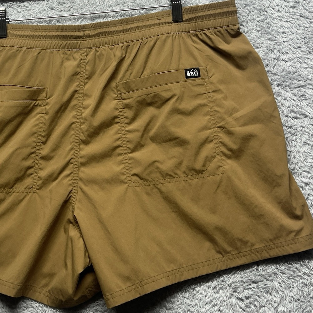 REI Trailmade Shorts Womens 2XL Brown Quick Dry Water Repellent Hiking Pockets - Picture 5 of 12